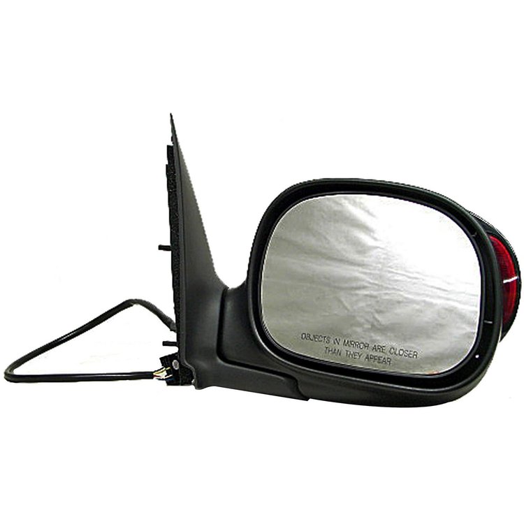 955-681 Passenger Power Door Mirror Assembly; Ford