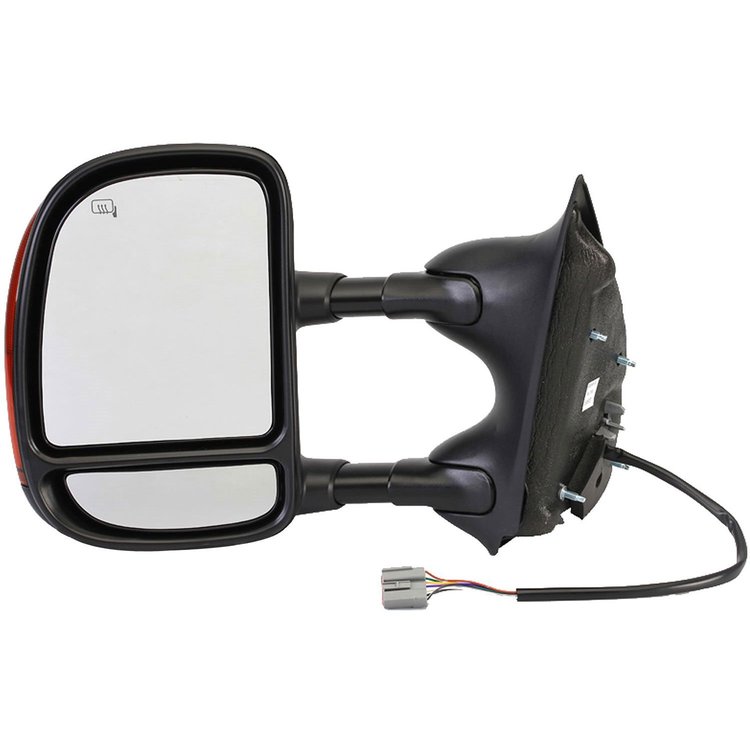 955-692 Driver Heated Power Door Mirror Assembly; Ford