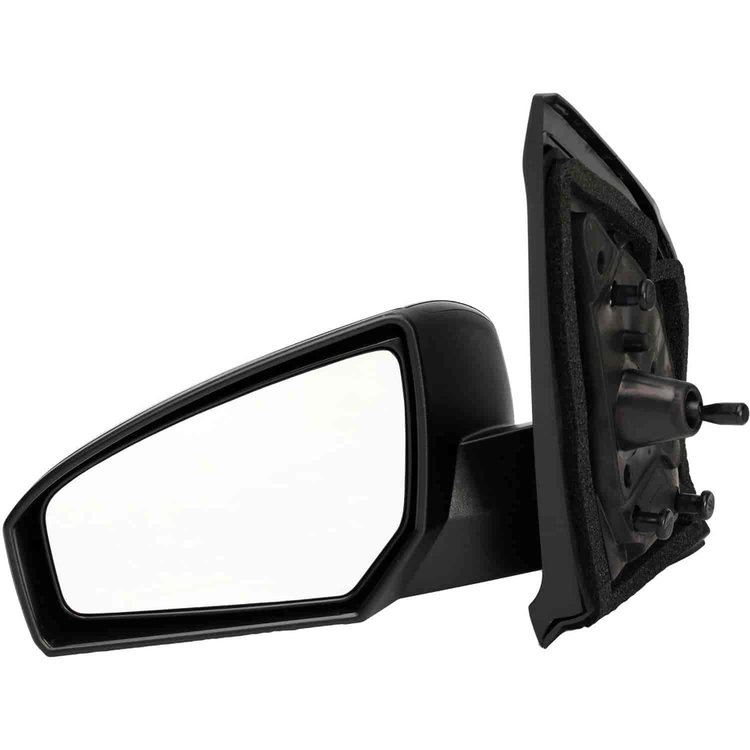 955-982 Driver Manual Door Mirror Assembly; Nissan Sentra 2007-2012