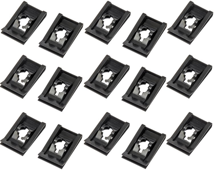 Steel Splash Shield Clip, 6.45 mm ID, 32.56 mm Long for 2014-2020 Acura and Honda Vehicles