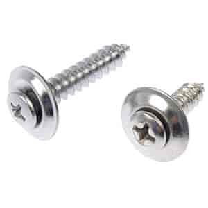 961-230 Trim Screw - Chrome - No. 10 x 3/4 in., 1 in.; 10-16 x 3/4