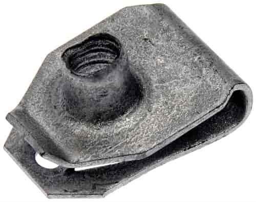 961-314 Clip Nut U-Type Head Dia. 0.66 x 0.43 Shank Length 0.21 in Hole Dia. 0.19 in; 6-32
