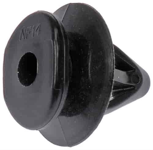 963-027 Molding Retainer Head Dia 0.65in Shank Long 0.5in Hole Dia 0.35in
