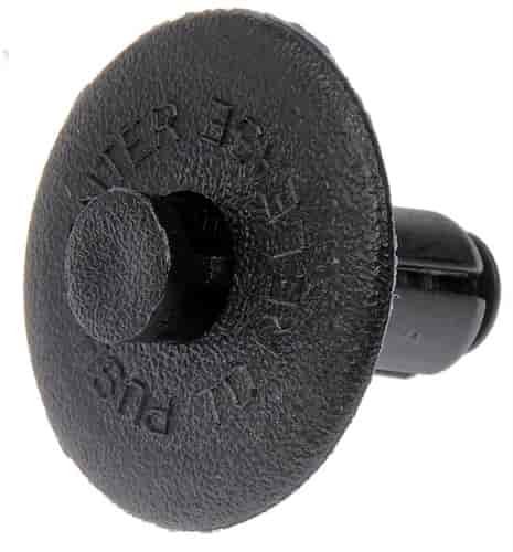 963-408 Radiator Support Head Dia 1.06in Shank Long 0.73in Hole Dia 0.39in; 2006-2011 Buick, 2000-2011 Cadillac