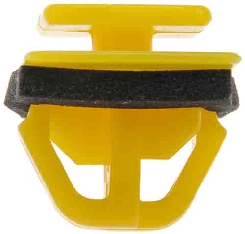 Sill Molding Retainer Head Dia 0.75x0.54In Shank Long 0.4In Hole Dia 0.44In