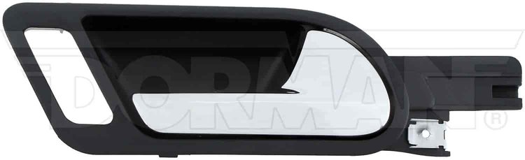 96580 Interior Door Handle Front Right Chrome and Black; 2005-2010 Volkswagen