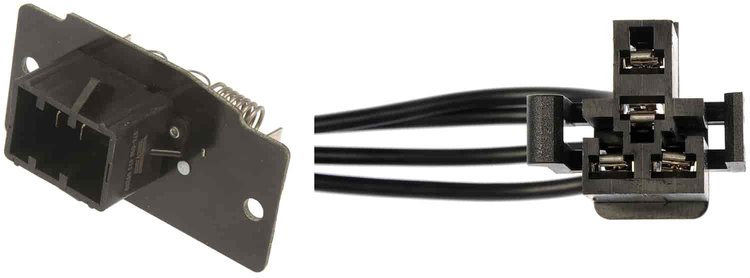 Blower Motor Speed Resistor and Harness Pigtail
