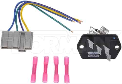 973-5091 Blower Motor Resistor Kit with Harness; 1990-2017 International
