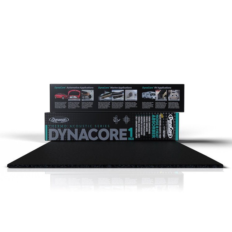 11902 DynaCore Black Thermo Acoustic Fiber, 1 in. Thickness