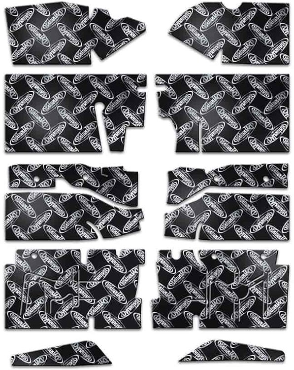 Xtreme Custom-Cut Floor Kit 1979-1993 Ford Mustang GT (Hatchback), Coupe (Notchback), Convertible, T-Top