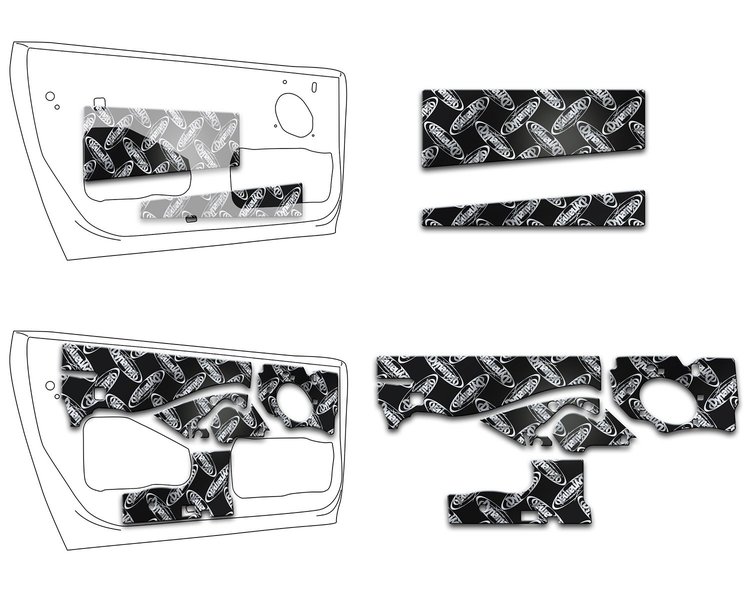 05-09 Mustang Door Kit