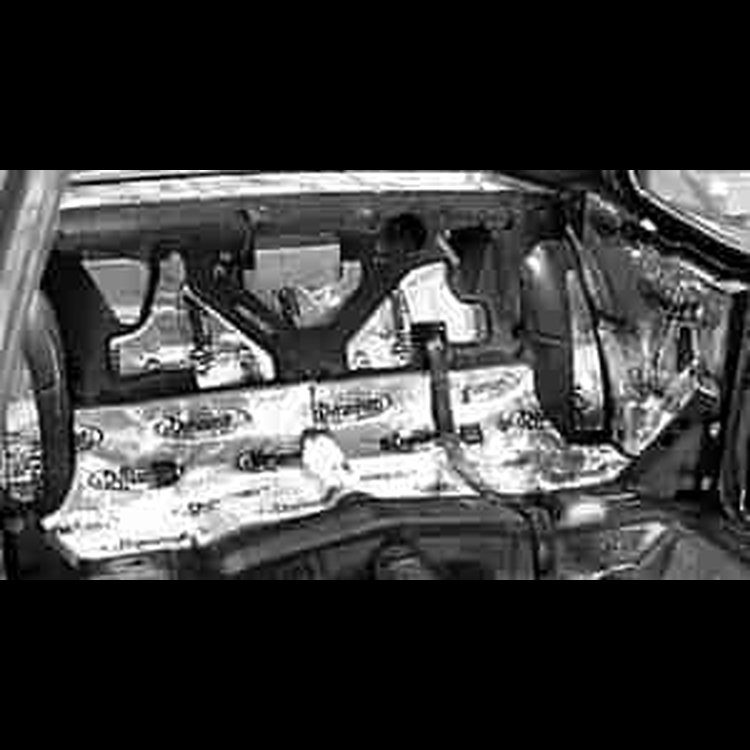 Custom Cut Under Rear Seat 1968-72 Chevelle/GTO