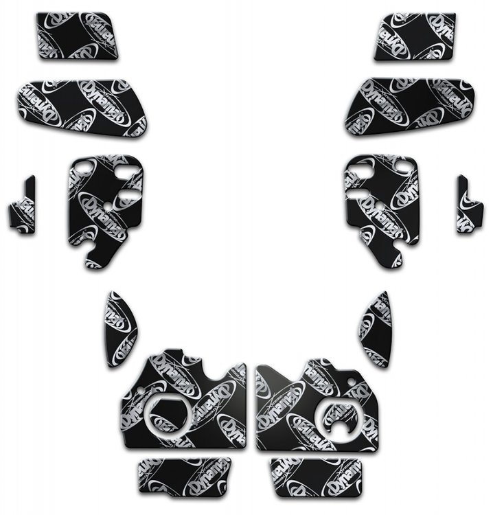Custom-Cut Rear Under-Seat Kit fits Select Late-Model Dodge Challenger