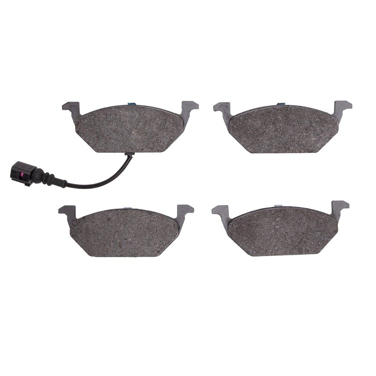 1000-0768-10 Track/Street Low-Metallic Brake Pads Kit, 1999-2010 Audi/Volkswagen, Position: Front