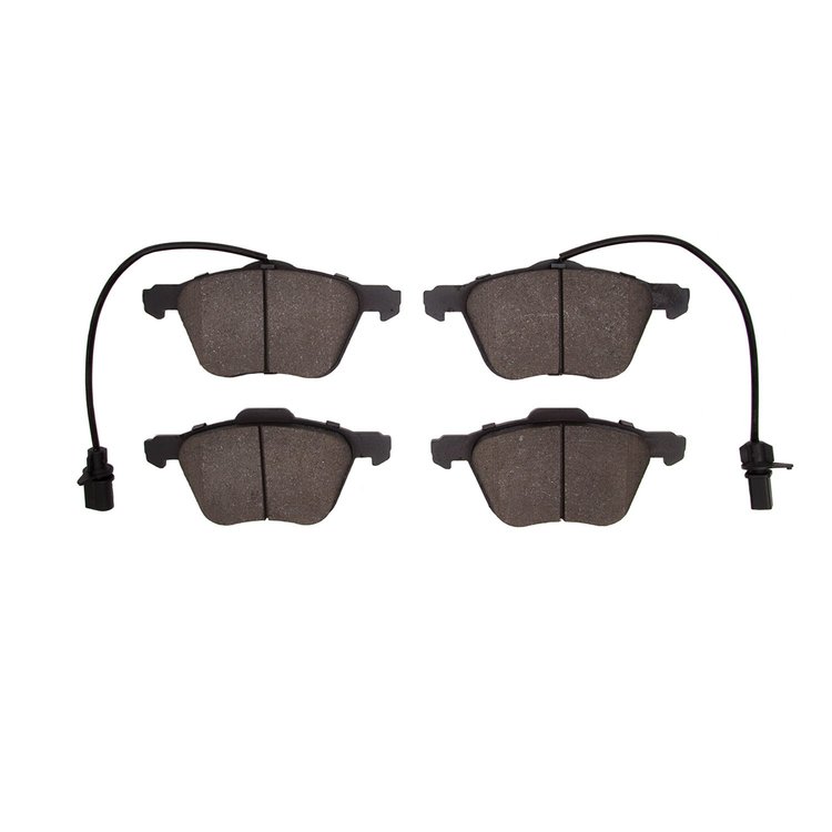 1000-0880-00 Track/Street Low-Metallic Brake Pads Kit, 2001-2003 Audi/Volkswagen, Position: Front