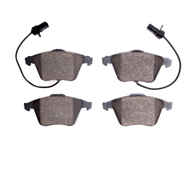 1000-0915-10 Track/Street Low-Metallic Brake Pads Kit, 2000-2011 Audi/Volkswagen, Position: Front