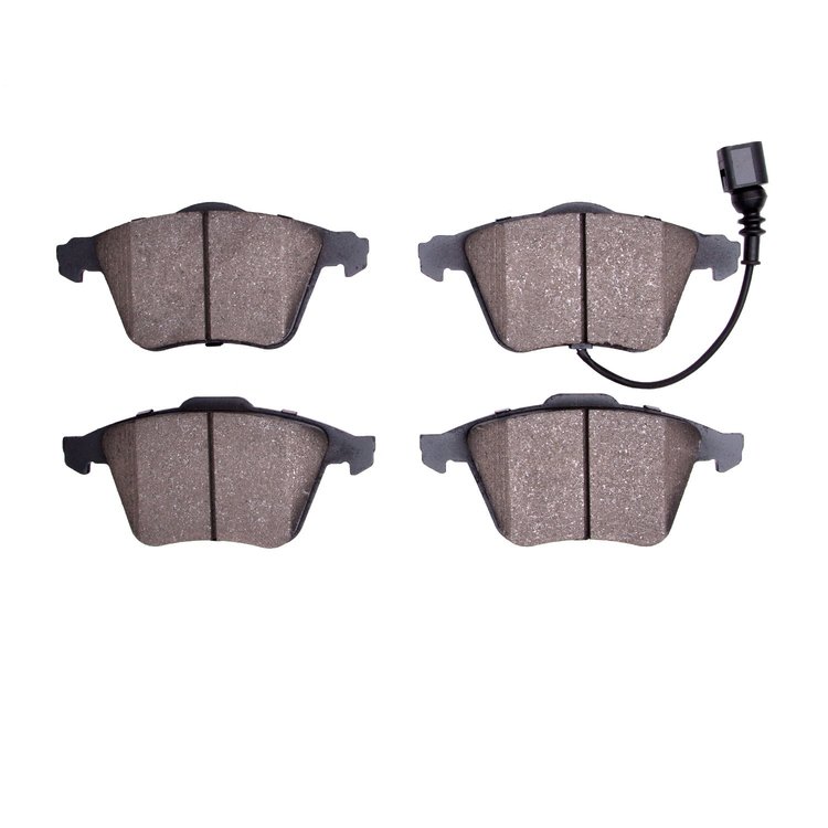 1000-0915-30 Track/Street Low-Metallic Brake Pads Kit, 2006-2011 Audi/Volkswagen, Position: Front
