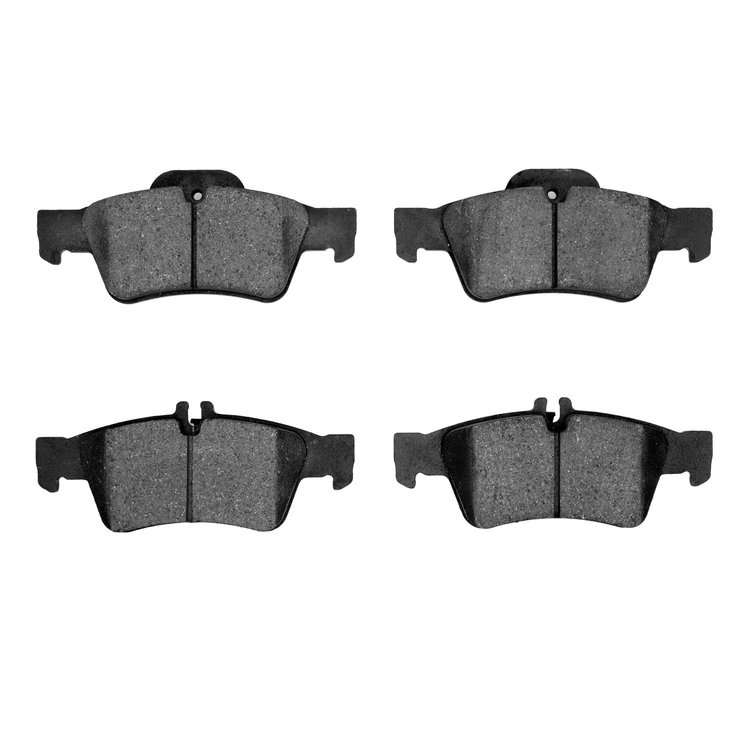 1000-0986-00 Track/Street Low-Metallic Brake Pads Kit, 2002-2018 Mercedes-Benz, Position: Rear