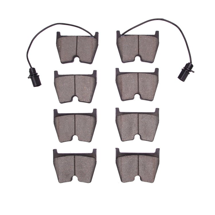1000-1029-00 Track/Street Low-Metallic Brake Pads Kit, 2003-2016 Multiple Makes/Models, Position: Front