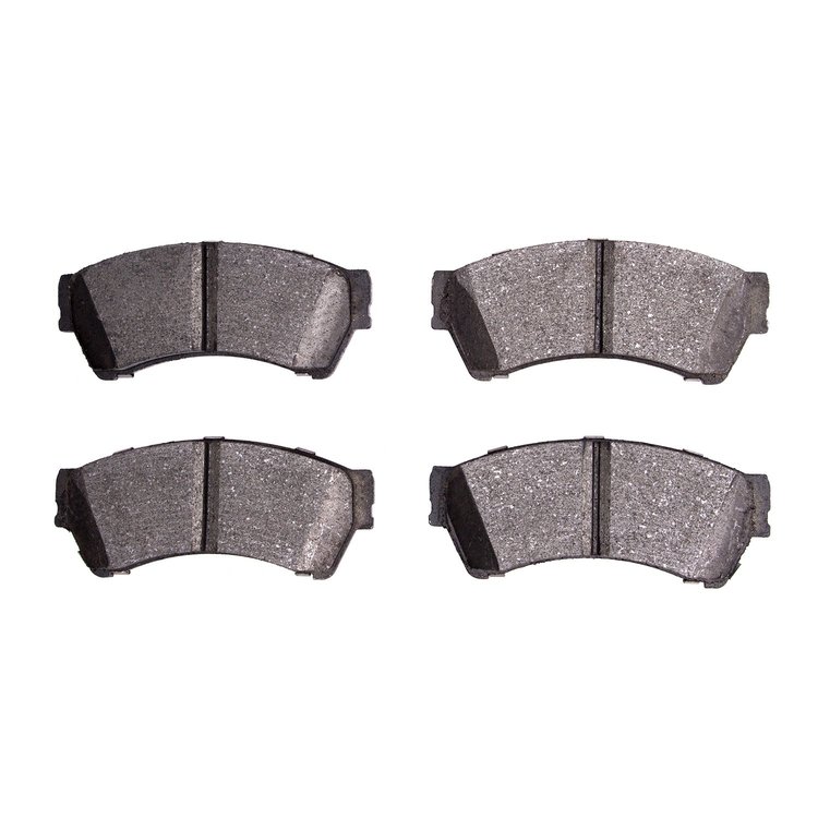 1000-1164-00 Track/Street Low-Metallic Brake Pads Kit, 2006-2013 Ford/Lincoln/Mercury/Mazda, Position: Front