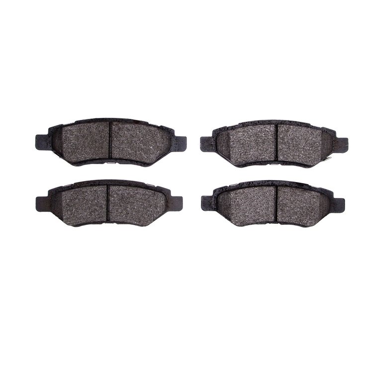 1000-1337-00 Track/Street Low-Metallic Brake Pads Kit, 2008-2016 GM, Position: Rear