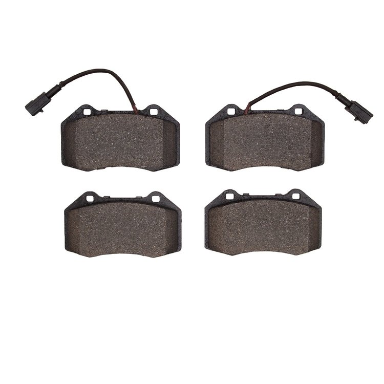 1000-1379-10 Track/Street Low-Metallic Brake Pads Kit, 2015-2020 Alfa Romeo, Position: Front
