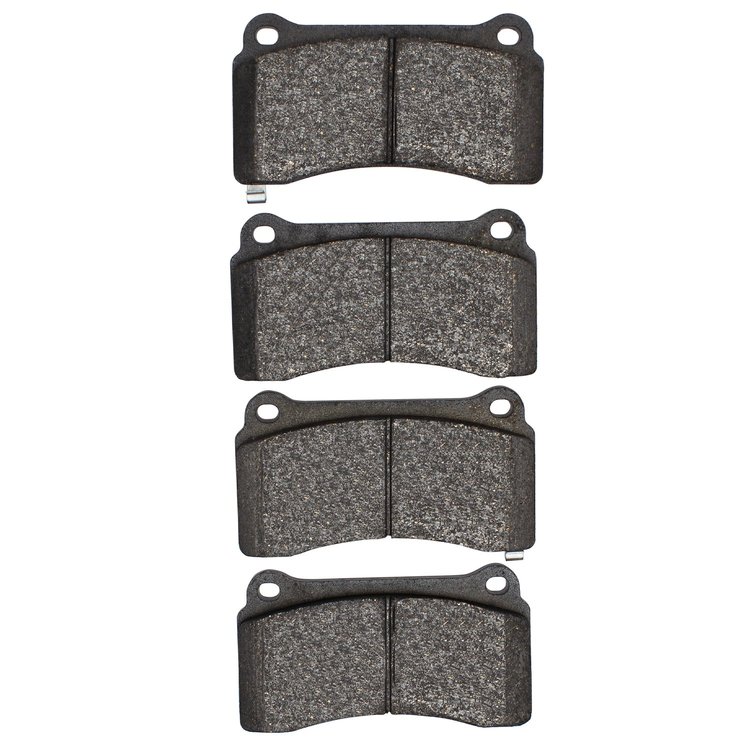 1000-1383-00 Track/Street Low-Metallic Brake Pads Kit, 2009-2021 Infiniti/Nissan, Position: Rear