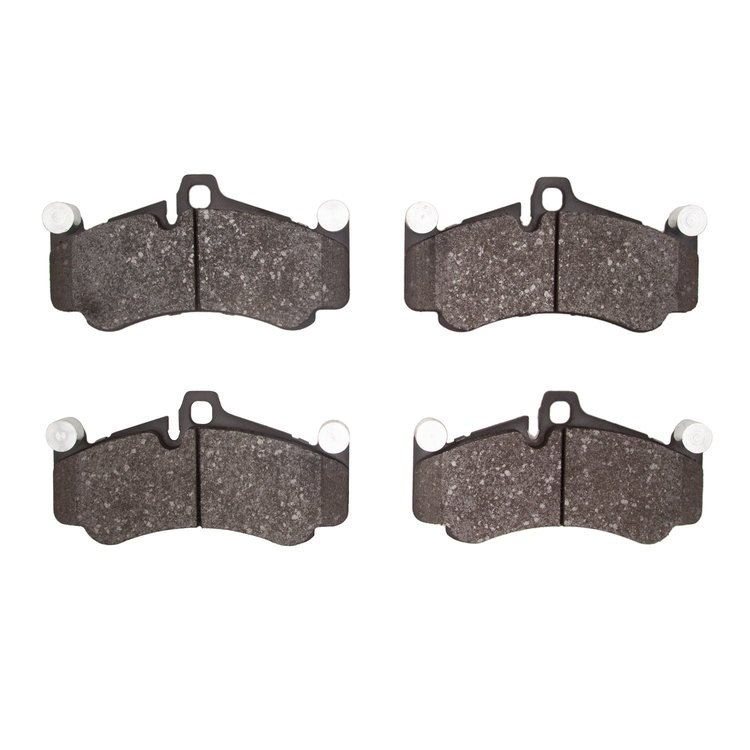 1000-1431-00 Track/Street Low-Metallic Brake Pads Kit, 2010-2011 Porsche, Position: Front