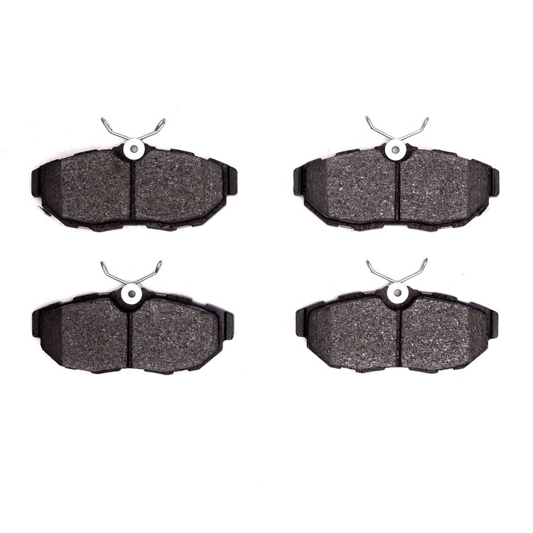 1000-1465-00 Track/Street Low-Metallic Brake Pads Kit, 2005-2014 Ford/Lincoln/Mercury/Mazda, Position: Rear