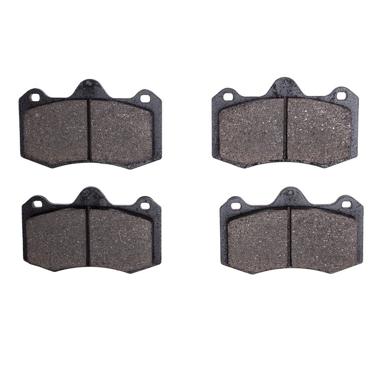 1000-1598-00 Track/Street Low-Metallic Brake Pads Kit, 2010-2012 Lotus, Position: Front