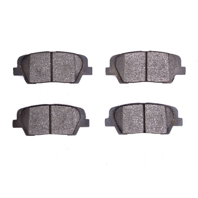 1000-1816-00 Track/Street Low-Metallic Brake Pads Kit, Fits Select Kia/Hyundai/Genesis, Position: Rear