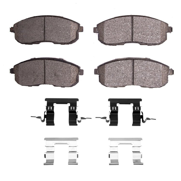 1115-0815-11 Active Performance Brake Pads & Hardware Kit, 2002-2019 Multiple Makes/Models, Position: Front