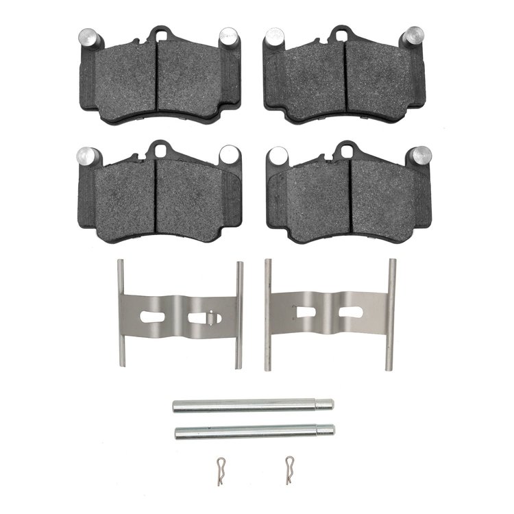 1115-0916-01 Active Performance Brake Pads & Hardware Kit, 1999-2012 Porsche, Position: Front