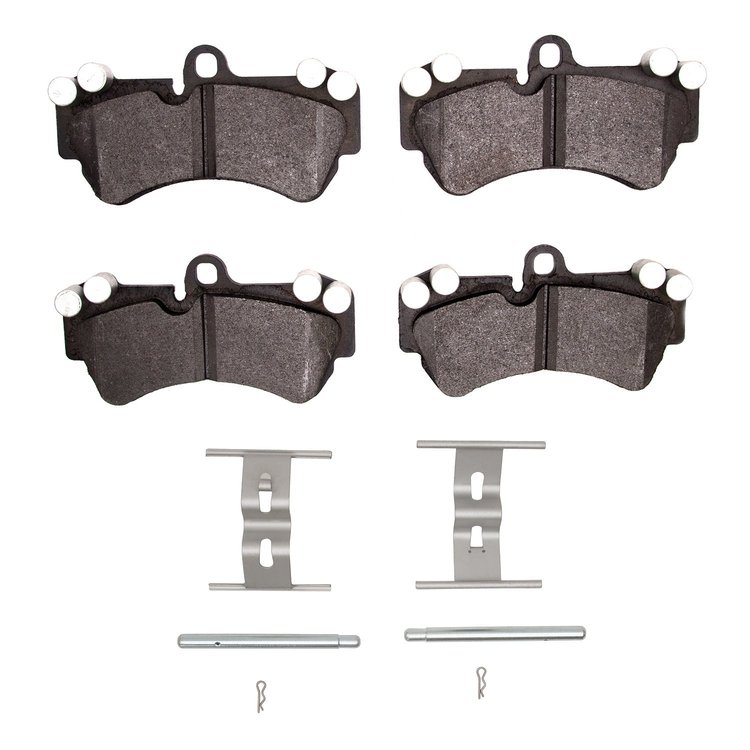 1115-1007-02 Active Performance Brake Pads & Hardware Kit, 2003-2018 Multiple Makes/Models, Position: Front