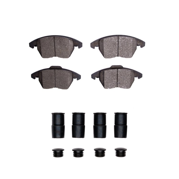 1115-1107-02 Active Performance Brake Pads & Hardware Kit, 2005-2018 Audi/Volkswagen, Position: Front