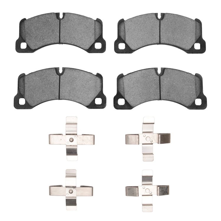 1115-1349-01 Active Performance Brake Pads & Hardware Kit, 2008-2021 Multiple Makes/Models, Position: Front