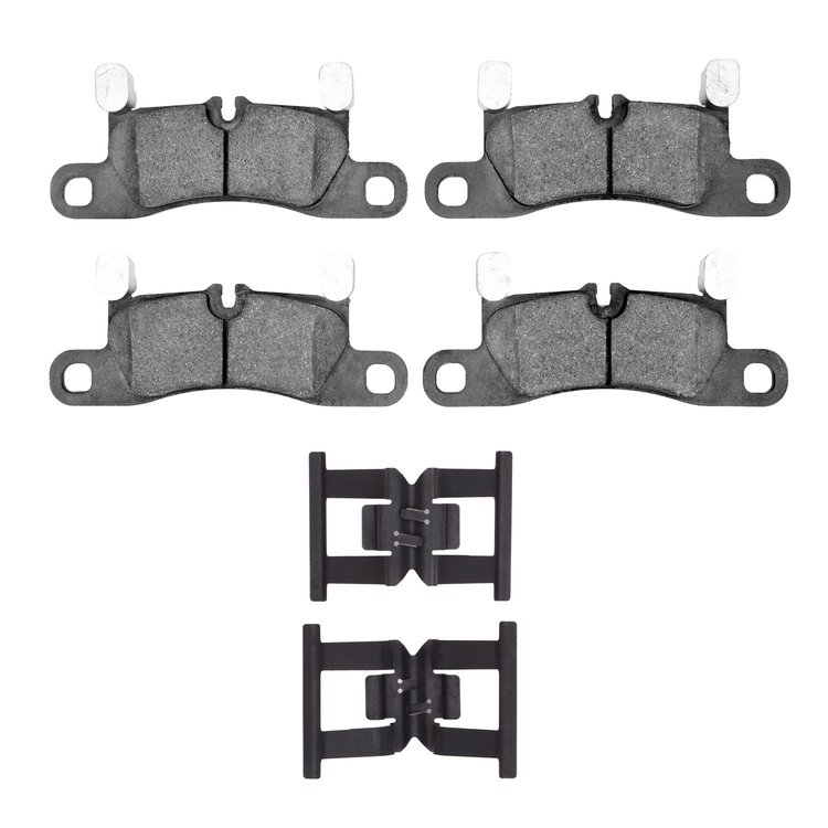 1115-1453-01 Active Performance Brake Pads & Hardware Kit, 2011-2018 Multiple Makes/Models, Position: Rear