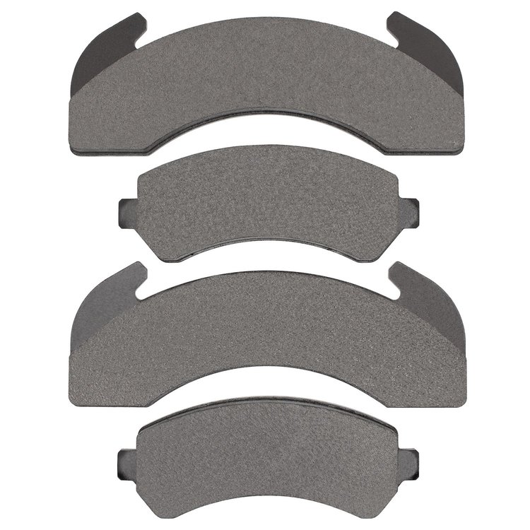 1214-0225-00 Heavy-Duty Semi-Metallic Brake Pads, 1979-2012 Multiple Makes/Models, Position: Rr,Fr & Rr,Fr