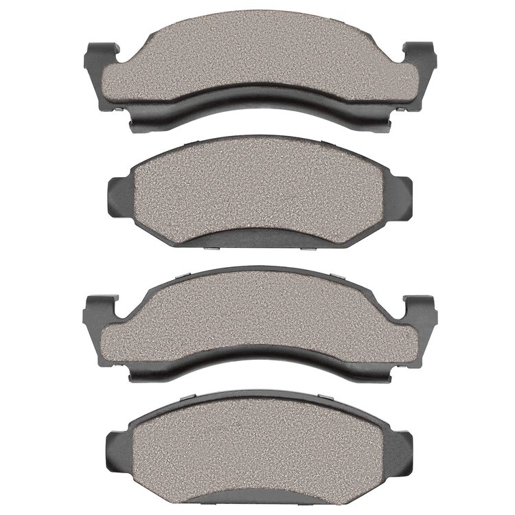 1214-0375-00 Heavy-Duty Semi-Metallic Brake Pads, 1986-1993 Ford/Lincoln/Mercury/Mazda, Position: Front