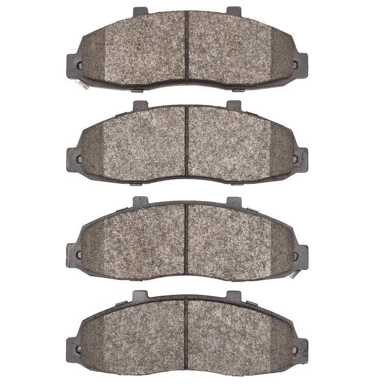 1214-0679-00 Heavy-Duty Semi-Metallic Brake Pads, 1997-2004 Ford/Lincoln/Mercury/Mazda, Position: Front
