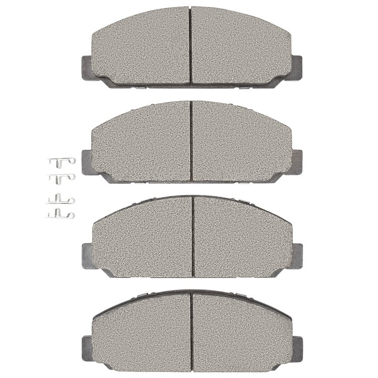 1214-0827-00 Heavy-Duty Semi-Metallic Brake Pads, Fits Select GM, Position: Fr,Front,Rr