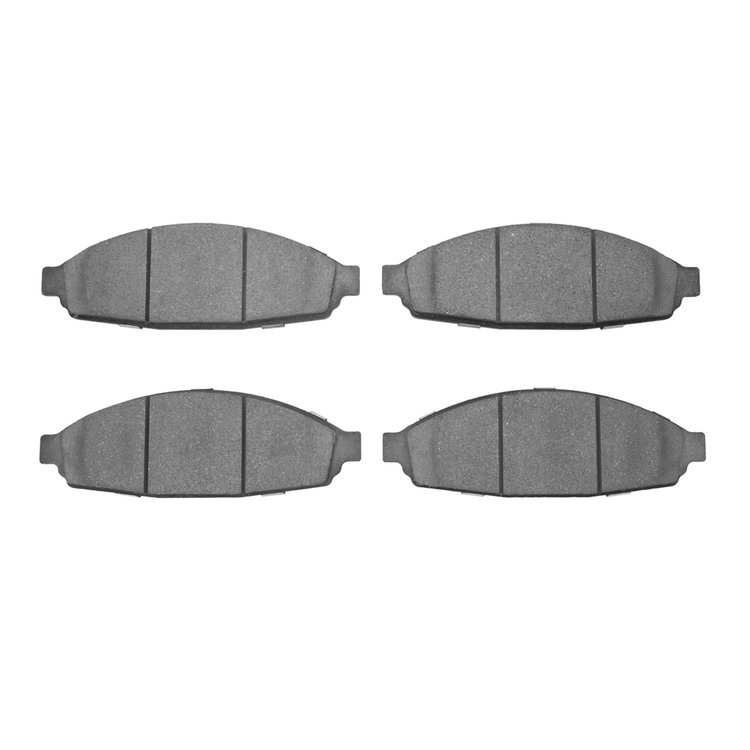 1214-0931-00 Heavy-Duty Semi-Metallic Brake Pads, 2003-2011 Ford/Lincoln/Mercury/Mazda, Position: Front