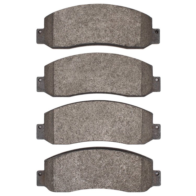 1214-1069-00 Heavy-Duty Semi-Metallic Brake Pads, 2005-2012 Ford/Lincoln/Mercury/Mazda, Position: Front,Fr