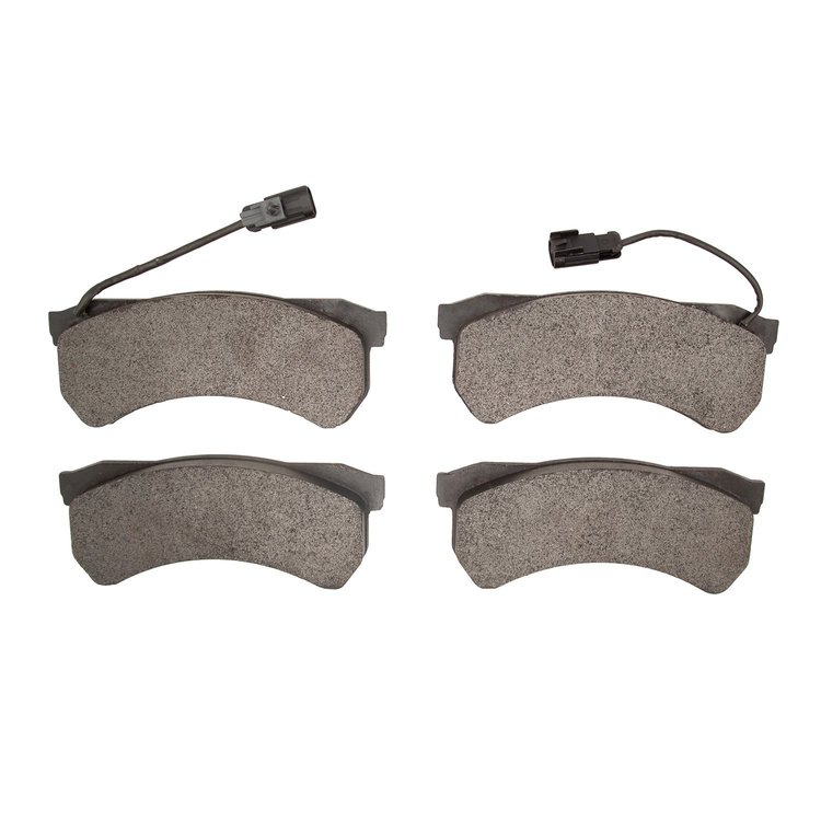1214-2175-10 Heavy-Duty Semi-Metallic Brake Pads, 2016-2021 Freightliner, Position: Fr ,Fr & Rr,Rr