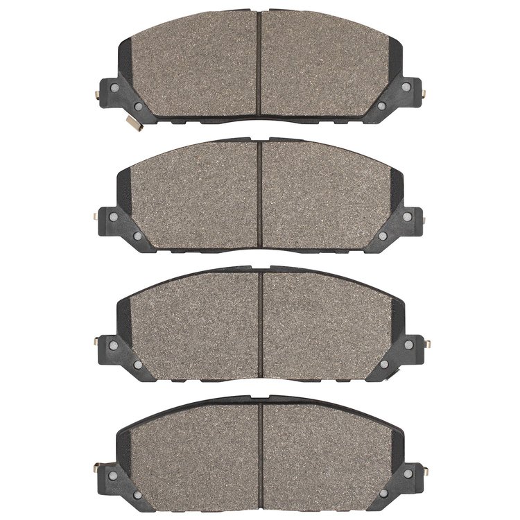 1214-2229-00 Heavy-Duty Semi-Metallic Brake Pads, Fits Select Ford/Lincoln/Mercury/Mazda, Position: Front