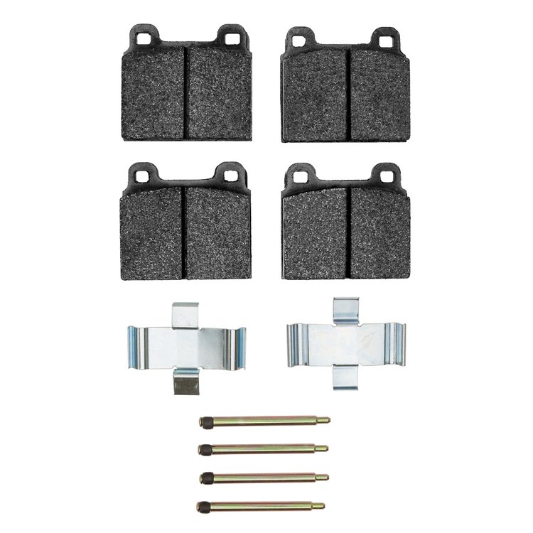 1310-0045-02 3000-Series Ceramic Brake Pads & Hardware Kit, 1970-1972 Mercedes-Benz, Position: Front