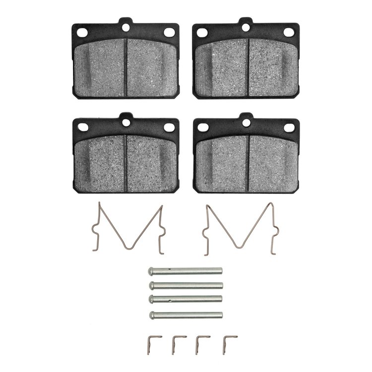 1310-0101-03 3000-Series Ceramic Brake Pads & Hardware Kit, 1972-1978 Ford/Lincoln/Mercury/Mazda, Position: Front