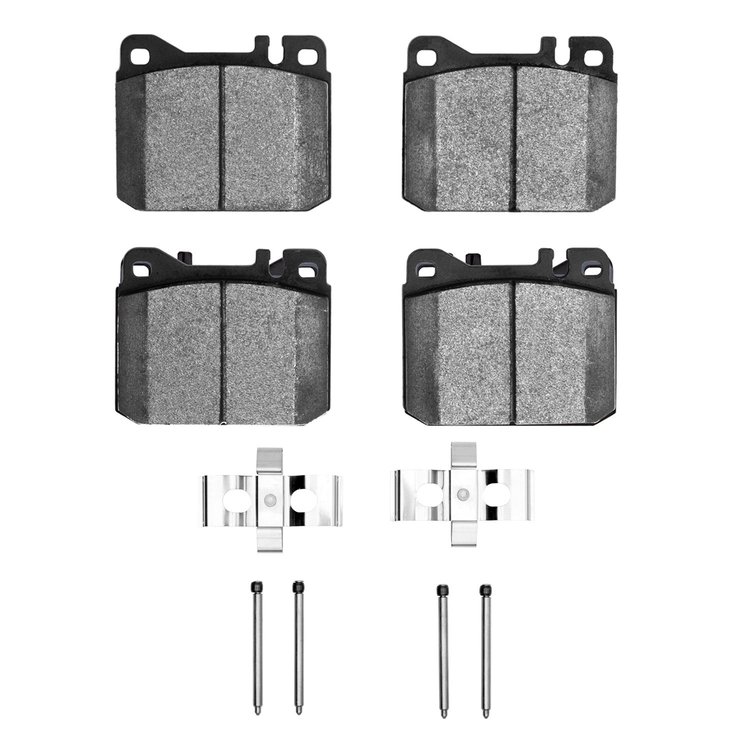 1310-0145-15 3000-Series Ceramic Brake Pads & Hardware Kit, 1985-1991 Mercedes-Benz, Position: Front