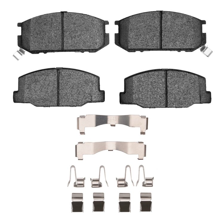 1310-0245-01 3000-Series Ceramic Brake Pads & Hardware Kit, 1982-1985 Lexus/Toyota/Scion, Position: Front