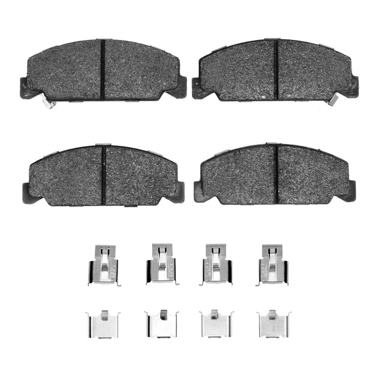 1310-0273-01 3000-Series Ceramic Brake Pads & Hardware Kit, 1984-2000 Acura/Honda, Position: Front